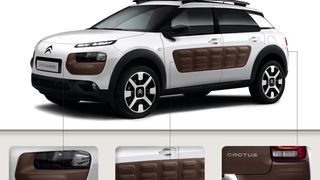 Die neue  TPU-Type Elastollan HPM eignet sich besonders gut als Oberfläche für die stoßabsorbierenden Airbumps, die dem Citroën C4 Cactus seine charakteristische grafische Struktur geben. (Bild: BASF)