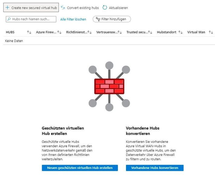 Vorhandene, virtuelle Hubs können auch konvertiert werden. (Th. Joos)