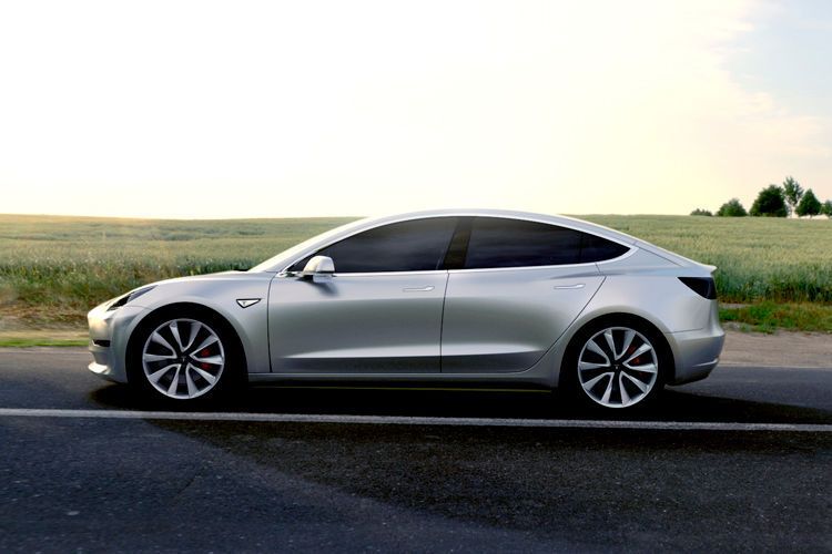 Die 60-Meilen-Grenze (etwa 97 km/h) fällt Tesla zufolge nach sechs Sekunden. (Foto: Tesla)