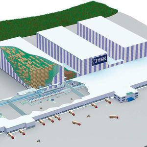 Das ganzheitliche Konzept des Jysk-Zentrallagers hat die Forderungen nach höherer Lieferqualität und Reaktionsfähigkeit auch in Spitzenzeiten sowie niedrigere Lager- und Personalkosten erfüllt. Bild: SSI Schäfer Noell
