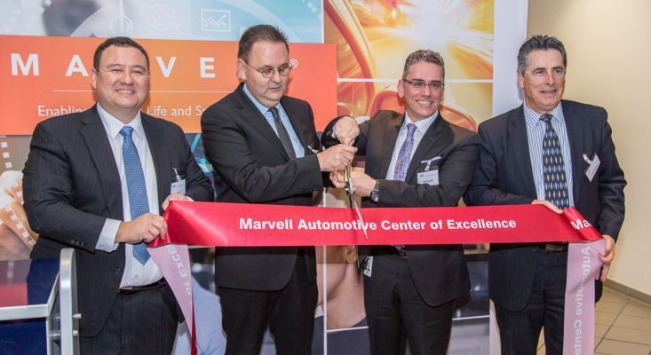 Feierliche Eröffnung: Marvell Automotive Center of Excellence (ACE) in Ettlingen. (Marvell)