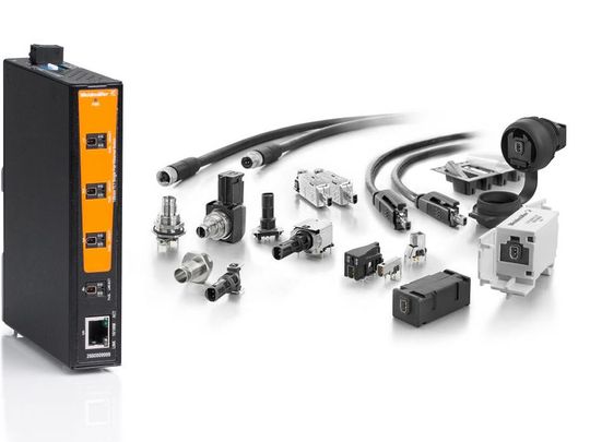 Weidmüller bietet ein breites SPE-Produktportfolio inklusive feldkonfektionierbarer Steckverbinder und Switches.(Bild:  Weidmüller)