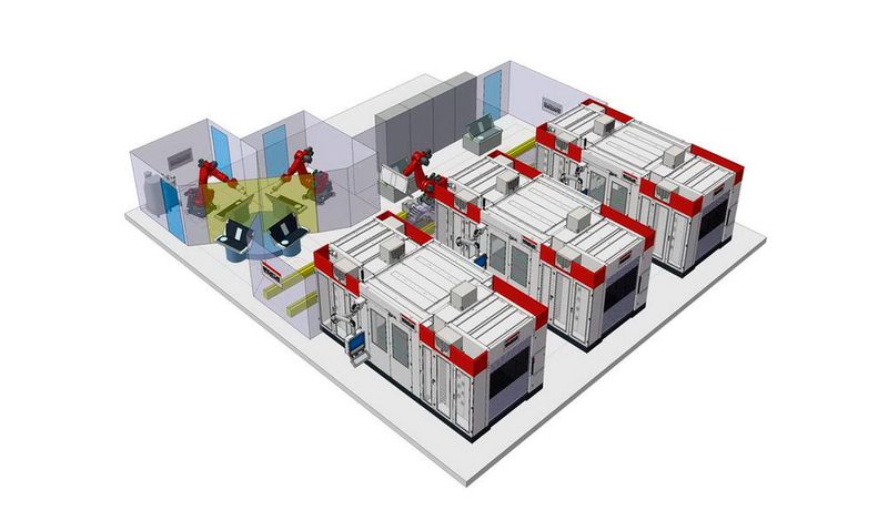 Das Bearbeitungszentrum im Umfeld eines agilen Produktionssystems. (Indunorm)