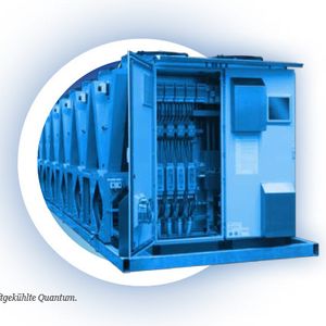 Die Anlage „Quantum IT“ funktioniert mit Luftkühlung, .... Bild: Cofely Refrigeration