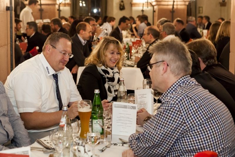 Impressionen von der Abendveranstaltung der Förderprozess-Foren 2015 in Würzburg. (Bild: Bausewein/PROCESS)