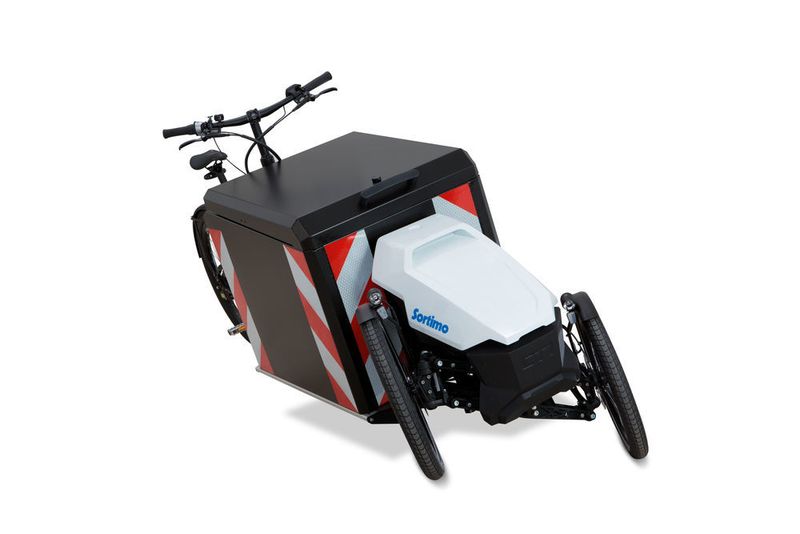 Das Lastenfahrrad ProCargo CT1 ermöglicht einen schnellen, stau- und fahrlizenzfreien sowie emissionsfreien Transport. (Sortimo)