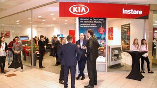 In Köln gibt es jetzt den ersten Kia Instore in Deutschland. (Bild: Autohaus Bekirovski)