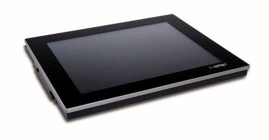 Die PCT (Projected Capacitive Touch) Serie des Unternehmens Syslogic mit ebener Oberfläche.(Bild:  Syslogic)