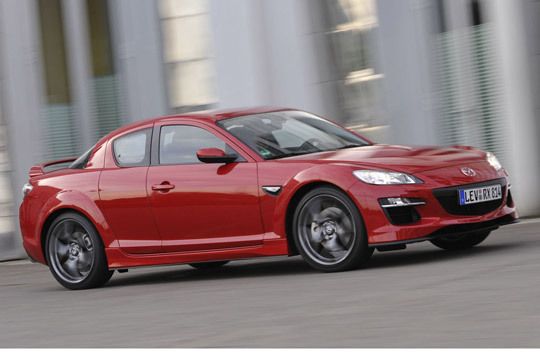 Der neue Mazda RX-8 kann ab sofort in der ausschließlich erhältlichen Ausstattungslinie 