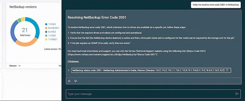 ... als auch bei der Suche nach unbekannten Fehlern unterstützen. (Bild: Veritas)