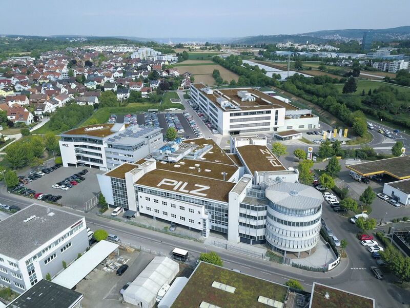 Pilz investiert auch am Stammsitz Ostfildern kontinuierlich in Forschung und Entwicklung sowie den Ausbau seiner Produktionskapazitäten.  (Pilz)