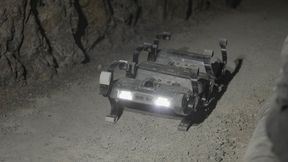 Der Scout Rover des DLR im Einsatz im Kammstollen am Schneefernerhaus. (Bild: Erlend Hellerslien / DLR)