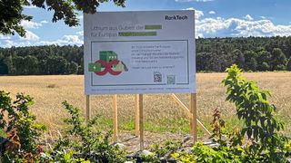 Erster Lithium-Konverter in Deutschland: Im brandenburgischen Guben sollen 10.000 t hochreines Lithiumhydroxid für Daimlers Batteriewerke pro Jahr geliefert werden. (Bild: RockTech Lithium Inc./Mirco Wojnarowicz)