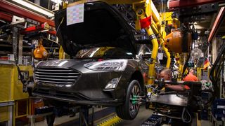 Ford baut in Saarlouis aktuell das Modell Focus. Die Fertigung endet im Jahr 2025. (Bild: Ford)