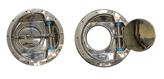 Die runde Form des Ventils vermeidet unnötige Ecken und macht es einfach zu reinigen.(Bild:  Gericke)