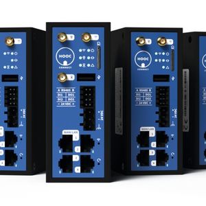 Die neue X-Serie von HOOC bietet neben dem VPN-Fernzugriff eine RS485-Schnittstelle für Modbus/RTU, kombinierte WAN/Lan-Ports, vier I/Os sowie LTE/Mobilfunk-Anbindung.(Bild:  HOOC)