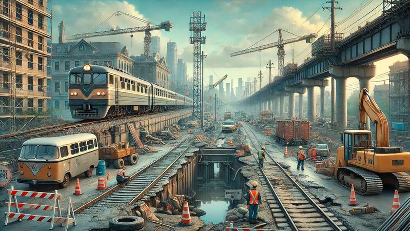 "Deutschlands marode Infrastruktur schreit nach einem dringend nötigen Update", so Martin Steger, Geschäftsführer von iesy.(Bild:  Dall-E / KI-generiert)