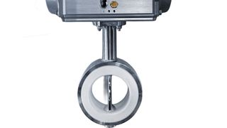 Hygienische Regelabsperrklappe für höchste Prozesssicherheit in der Pharmaindustrie (Bild: Warex)