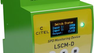 Der intelligente Blitzimpulszähler hält Blitzstromereignisse sowie auftretende Überspannungen minutengenau mit Datum- und Zeitstempel fest. (Citel)