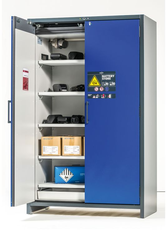 Asecos Gmbh Produkt Ion Line Lagern Und Laden Der Neue