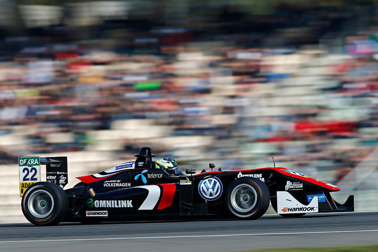 FIA Formel-3-Europameisterschaft, Joel Eriksson, F3 Dallara Volkswagen-Spiess. (VW Motorsport)
