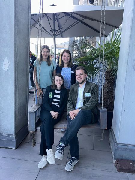 Das ACER Marketing Team (v. l.) Nina Nawrot, Daria Nickels, Simone Frische und Steffen Grziwa hat ein wundervolles Event auf die Beine gestellt. (Bild: Vogel IT-Medien)