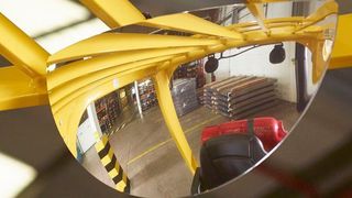 Zum umfangreichen Ausstattungspaket der Hyster-Fortens-Stapler gehören ab 2019 auch die optional erhältlichen Panoramaspiegel. (Hyster)