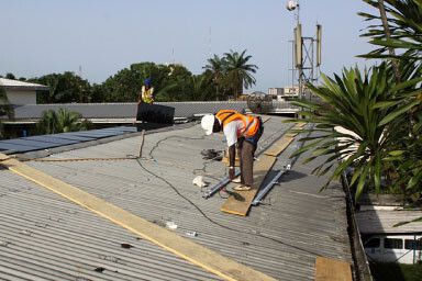 Solarprojekt in Douala, Kamerun: 11.500 kWh Solarstrom sollen jährlich produziert werden (Yandalux)