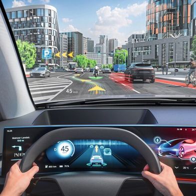 Automakers and suppliers are exploring the diverse use of generative AI in vehicle cockpits. (Image:Aumovio)