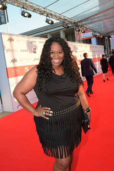 Sängerin Ingrid Arthur (Messe Berlin)