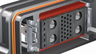 Anbau- und Tüllengehäuse in Schutzart IP 68 für den modularen Steckverbinder (Multi-Contact)
