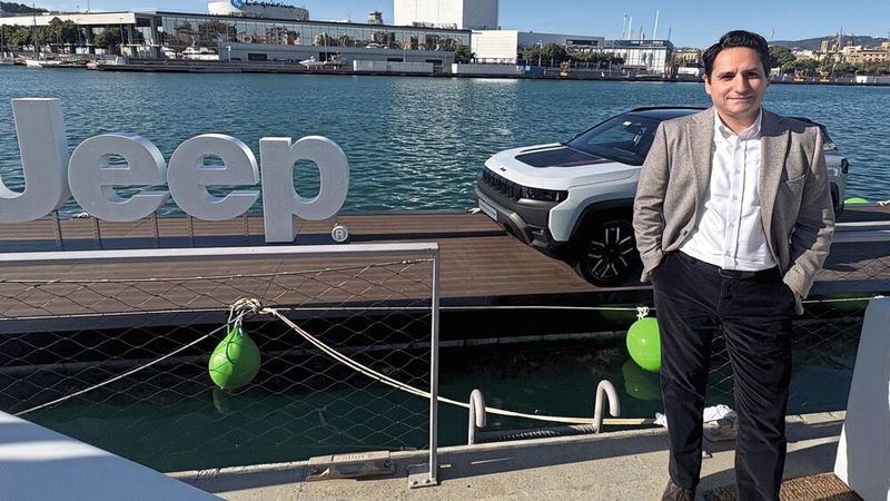 Jeep-Deutschlandchef Luigi Saia: „Der neue Compass wird 2027 wahrscheinlich unsere Nummer Eins werden.“(Bild:  Stellantis)