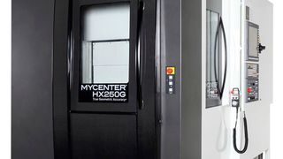 Das neu überarbeitete Kompakt-Horizontalbearbeitungszentrum HX-250iG von Kitamura steht für hohe Produktivität und Dynamik. (Kitamura)