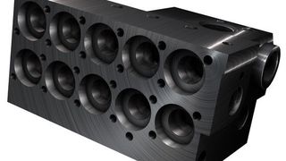 Das Hydraulik-Steuerelement aus G. AL C330 DYNAMIC hält problemlos dynamischen Belastungen stand. (Bild: Gleich Aluminium)