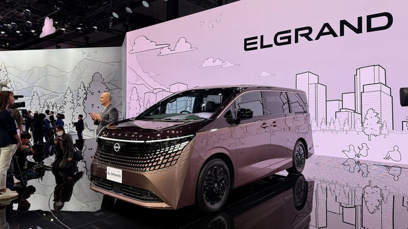Nissan legt den Elgrand neu auf. (Bild: SP-X/Benjamin Bessinger)