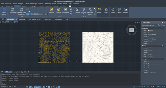 Abb. 4: Das integrierte Vektorisierungswerkzeug erlaubt eine einfache Konvertierung von Rastergrafiken in bearbeitbare Vektorgrafiken.(Bild:  ZWSOFT)