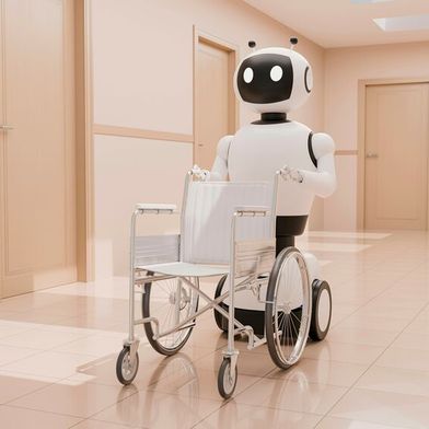 Der Einsatz von Robotern im Pflegealltag wird in Pilotprojekten weltweit untersucht, doch nicht alle schaffen es in die Praxis.  (Bild: Mohamed Nohass i/ unsplash+ )