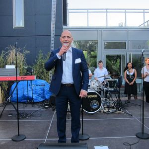 Wick-Hill-Geschäftsführer Helge Scherff bedankte sich bei allen für eine gelungene Hausmesse.(Bild: IT-BUSINESS)