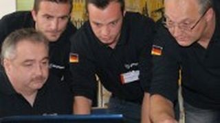 Das deutsches Werkstatt-Team Alnufa war beim Top-Team-Wettbewerb von Scania erfolgreich. (Foto: Scania)