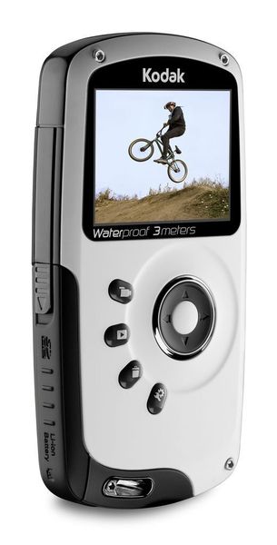 Filmen unter Wasser ist mit Kodaks robuster Kamera „Play-Sport“ möglich. (Archiv: Vogel Business Media)