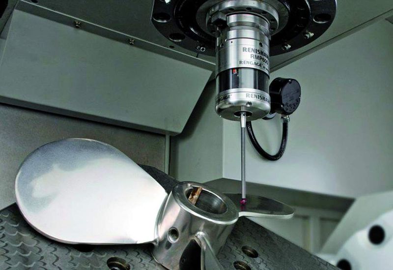 Bild 5: Der Messtaster RMP600 kann seine Daten über Entfernungen bis 15 m sicher per Funk übertragen. Bilder: Renishaw (Archiv: Vogel Business Media)