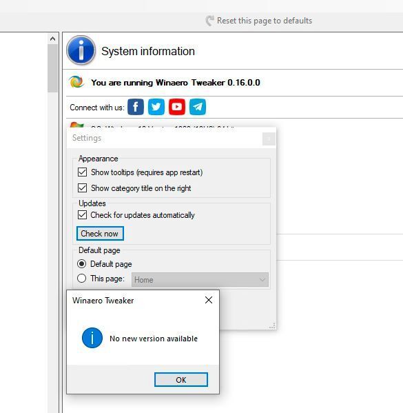 Das Tool kann sich selbst aktualisieren. Ist das nicht gewünscht, zum Beispiel wegen dem nicht überwachten Internetzugriff, kann die Option deaktiviert werden. (Th. Joos)