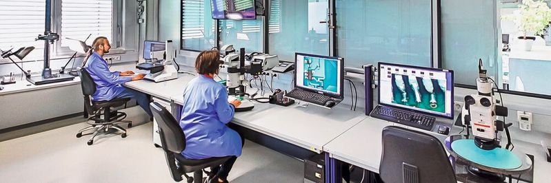 Analyselabor der Zollner Elektronik AG. Analyselabor der Zollner Elektronik AG.