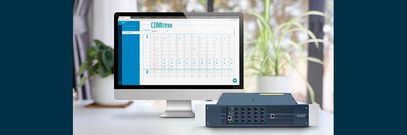 Comtrexx 2.0 enthält mit dem neuen Release Optimierungen und neue Funktionen.(Bild:  Auerswald)