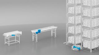 Die Warehouse- und Material Handling-Lösungen von Bonfiglioli sind auf Effizienz, Zuverlässigkeit und Nachhaltigkeit in der Intralogistik ausgelegt. (Bild: Bonfiglioli)