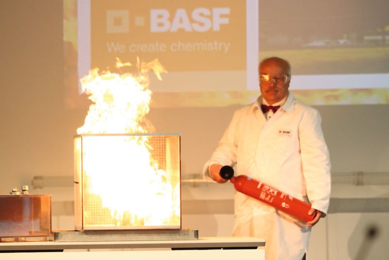 Feuer und Flamme beim 
Index-
Kongress (Nürnberg Messe)