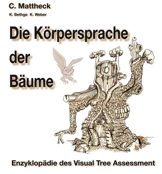 Ein Vierteljahrhundert Baumforschung der Abteilung Biomechanik des KIT ist in der Enzyklopädie des Visual Tree Assessment „Die Körpersprache der Bäume“ von Claus Mattheck, Klaus Bethge und Karlheinz Weber zusammengefasst (548 Seiten, ISBN 978-3-923704-86-6). (Bild: KIT)