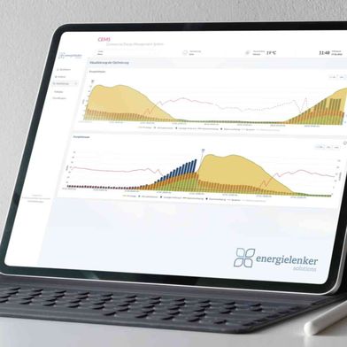 Das "CEMS" von energielenker macht die Optimierungen von Energieflüssen transparent. (Bild: energielenker solutions)