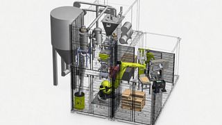 Das Anlagenkonzept verbindet schnelle Einsatzbereitschaft mit der Möglichkeit, Produktionskapazitäten flexibel aufzubauen und bei Bedarf zu erweitern.  (Bild: Greif-Velox)