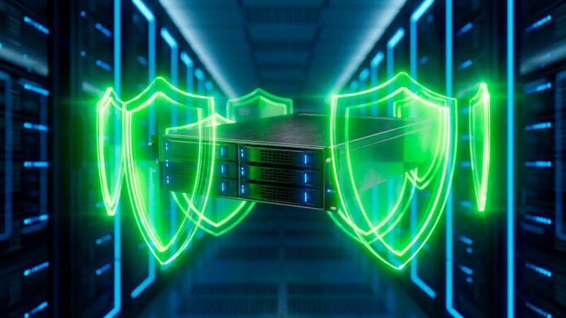 in einzelner Cluster-Ring reicht nicht für den Produktivbetrieb. Erst redundante Netzpfade und verschlüsselte Backups machen eine Proxmox-Umgebung wirklich ausfallsicher.(Bild:  Gemini / KI-generiert)